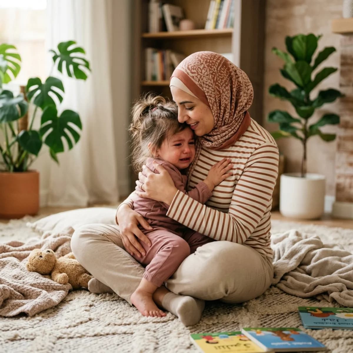 وداعاً لبكاء الرضيع: 5 حيل سحرية لتهدئة طفلكِ في دقائق معدودة 🪄👶